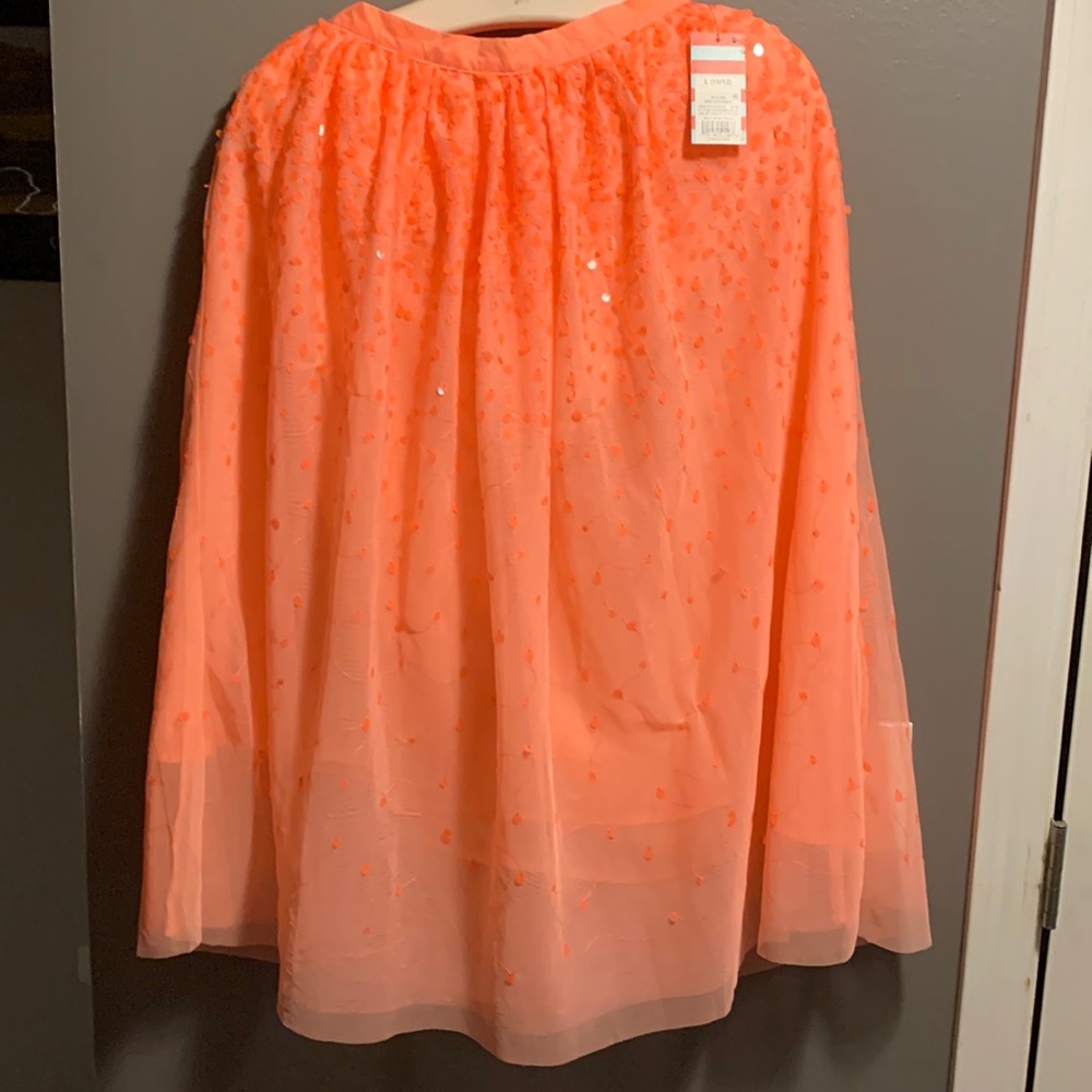 Cat & Jack long sequin skirt
